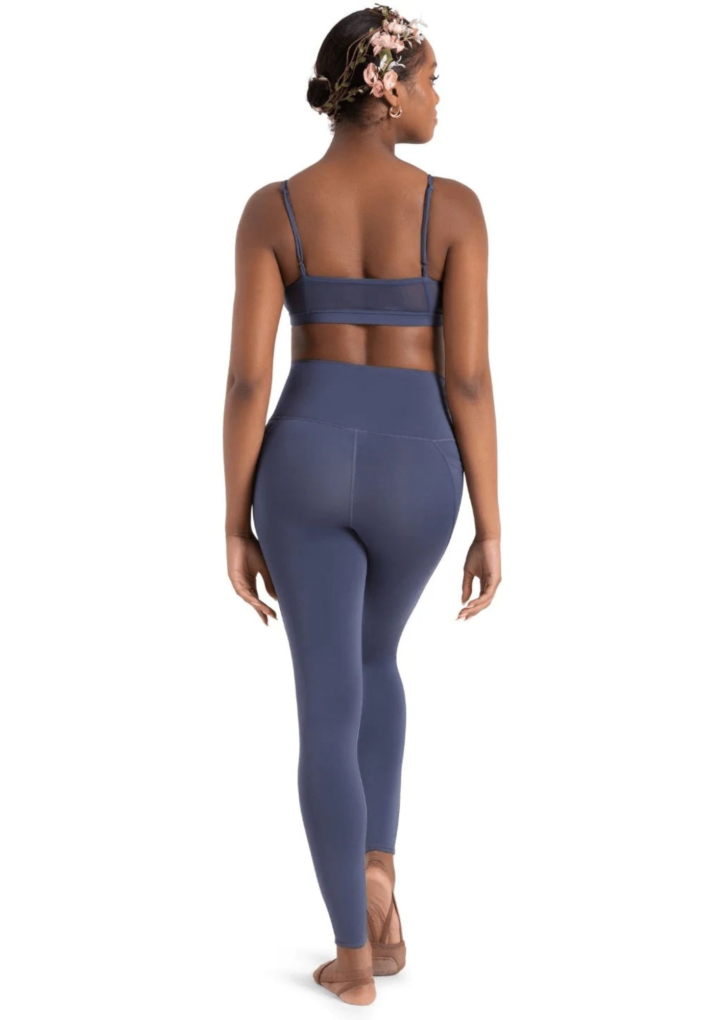 Blossom Legging Crown Blue back view