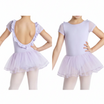 Polaris Tutu Dress Lavender back and front view