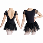 Polaris Tutu Dress Black back and front view