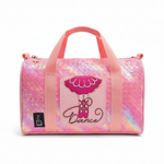 Rosie Toes Dance Duffel Fuchsia front view