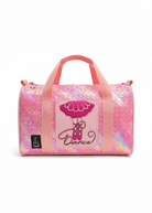 Rosie Toes Dance Duffel Fuchsia front view
