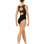 Aurora Tank Leotard Black back view