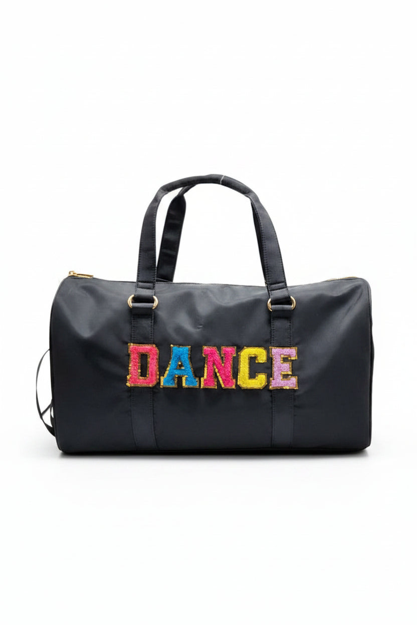 Dance Duffel Black front view