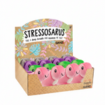 4" Stressosaurus Squeeze Toy collection view