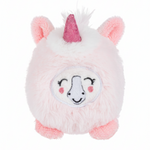 3.5" Tossimal Unicorn Pink front view