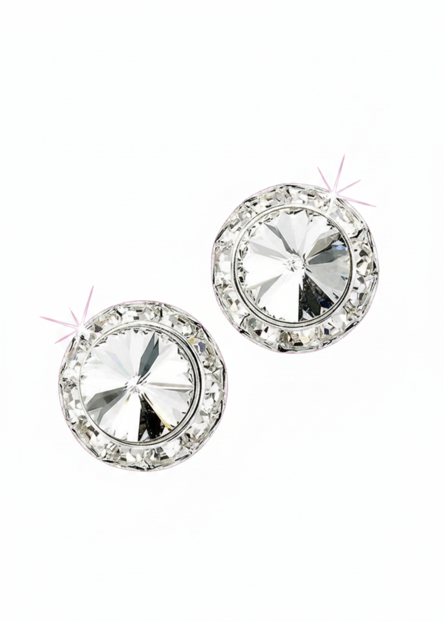 Rivoli Crystal Earrings – 11mm