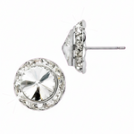 Rivoli Crystal Earrings – 11mm pierced
