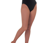 Seamless Fishnet Tight Black front view