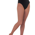 Seamless Fishnet Tight Black front view