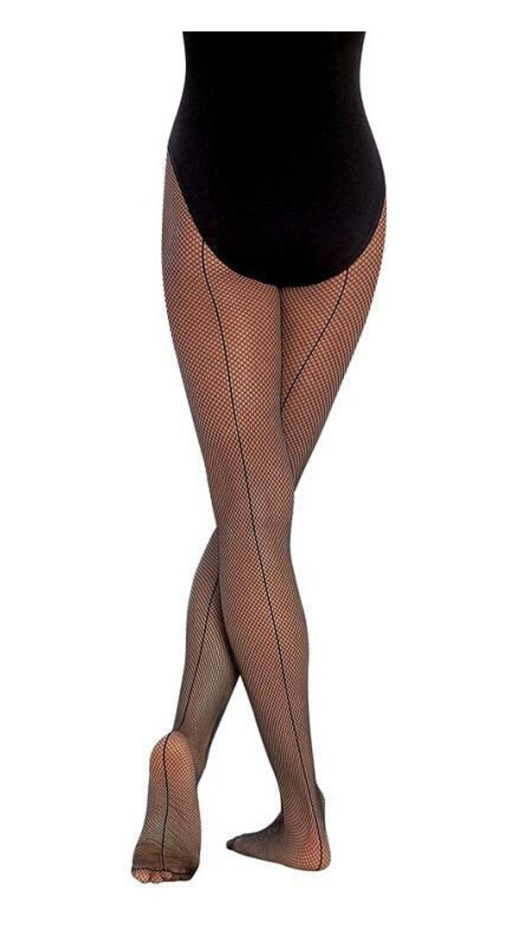 Women's Black Fishnet Tights