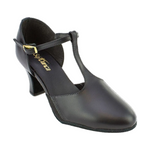 Connie 2.5" High Heel Character Shoe Black front view