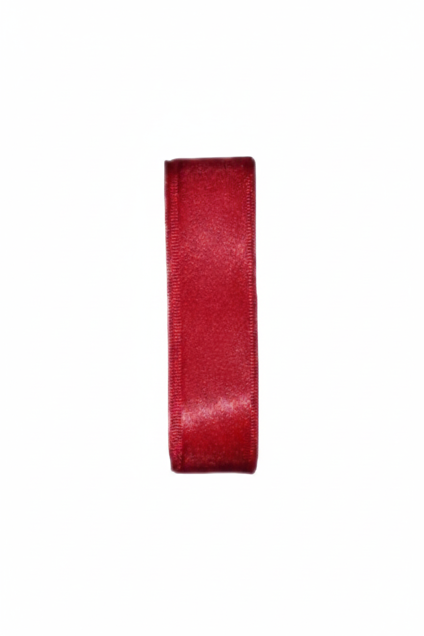 Satin Pointe Shoe Ribbon Red