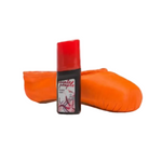 Fabric Pointe Shoe Paint Marigold front view
