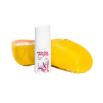 Fabric Pointe Shoe Paint Sunshine front view