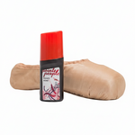 Fabric Pointe Shoe Paint Macademia front view