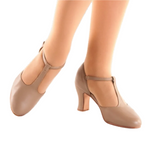 Connie 2.5" High Heel Character Shoe Caramel lifestyle view