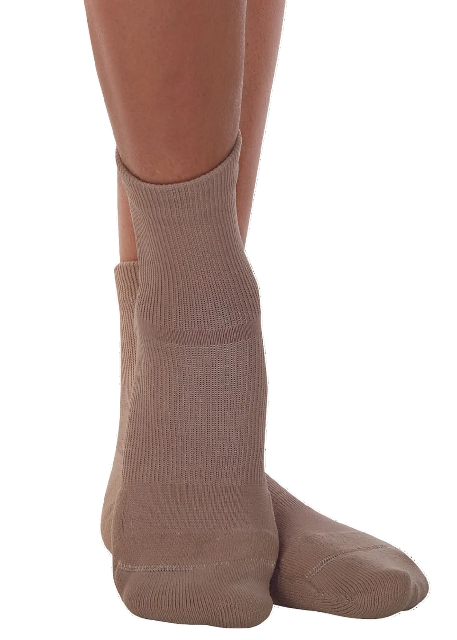 The Performance Shock Sock Nude 2 lifestyle view