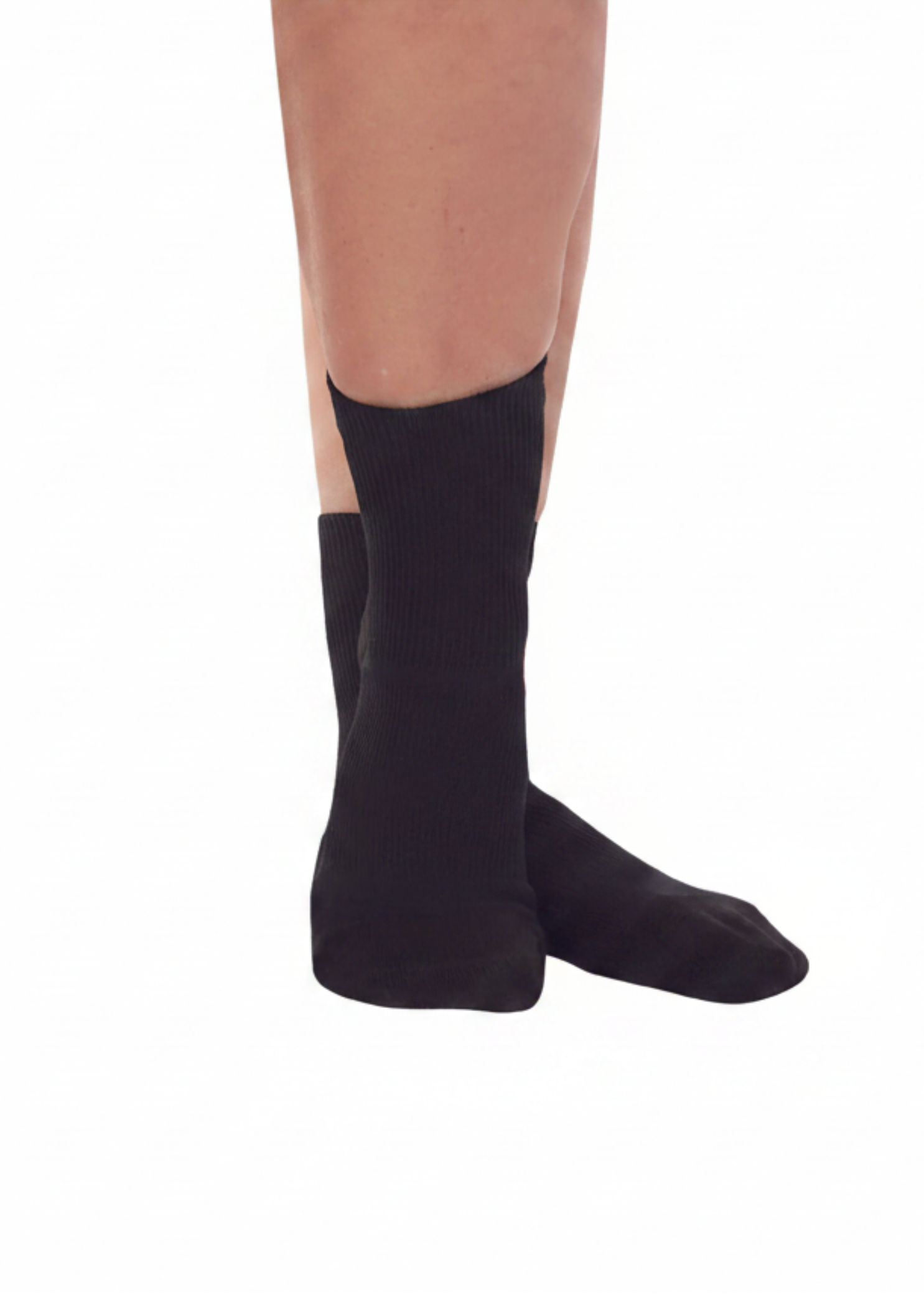 Performance Shock Sock Black lifestyle view