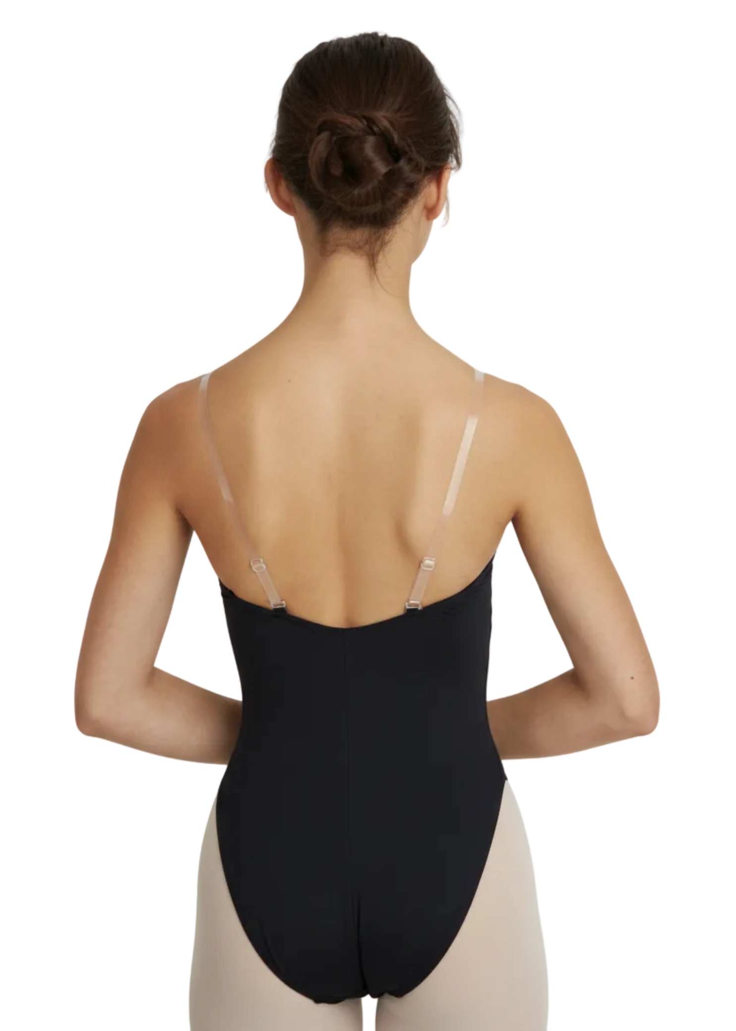 Replacement Clear Shoulder Straps in-use view