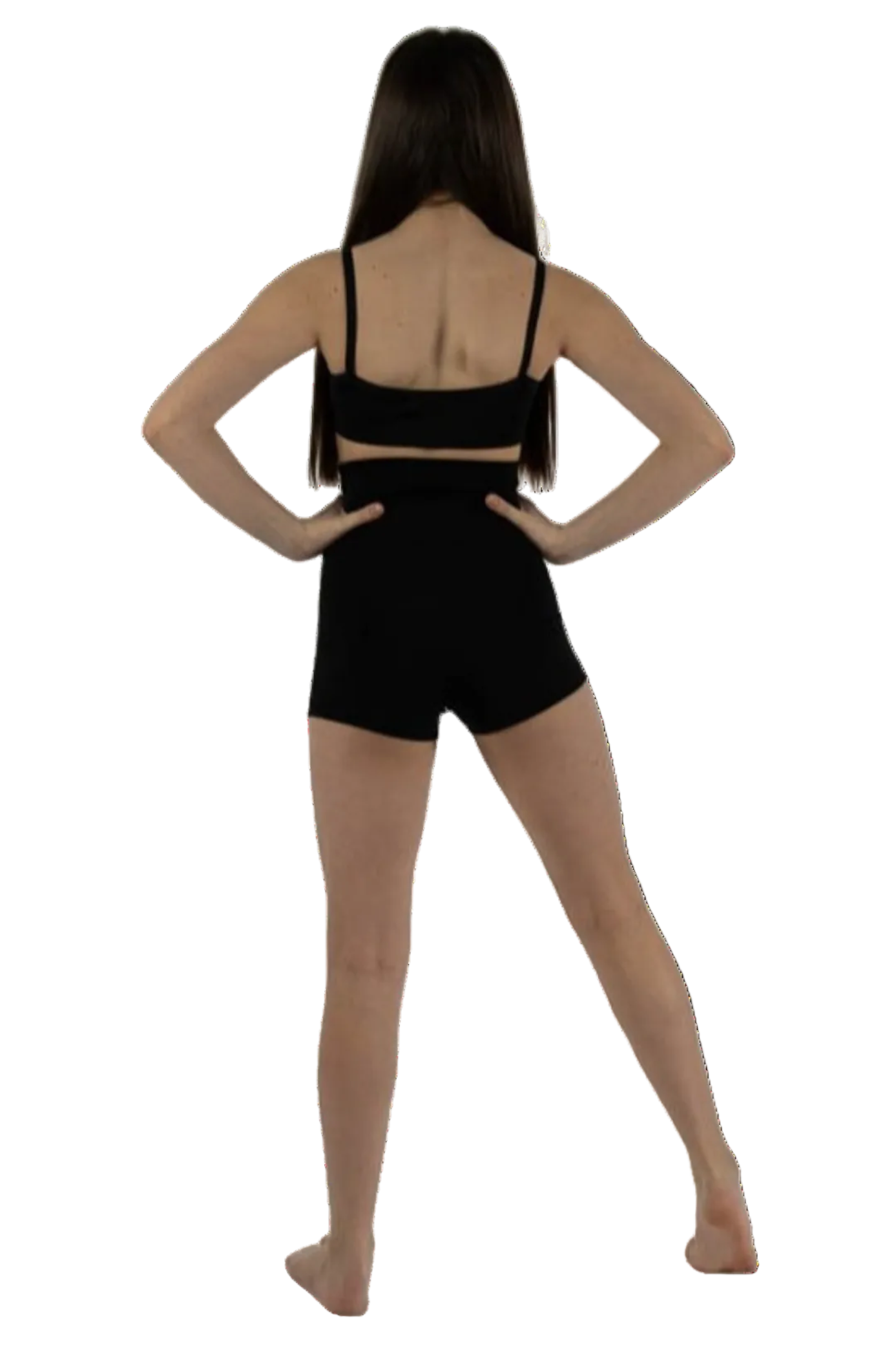 High Waist Short lifestyle back view