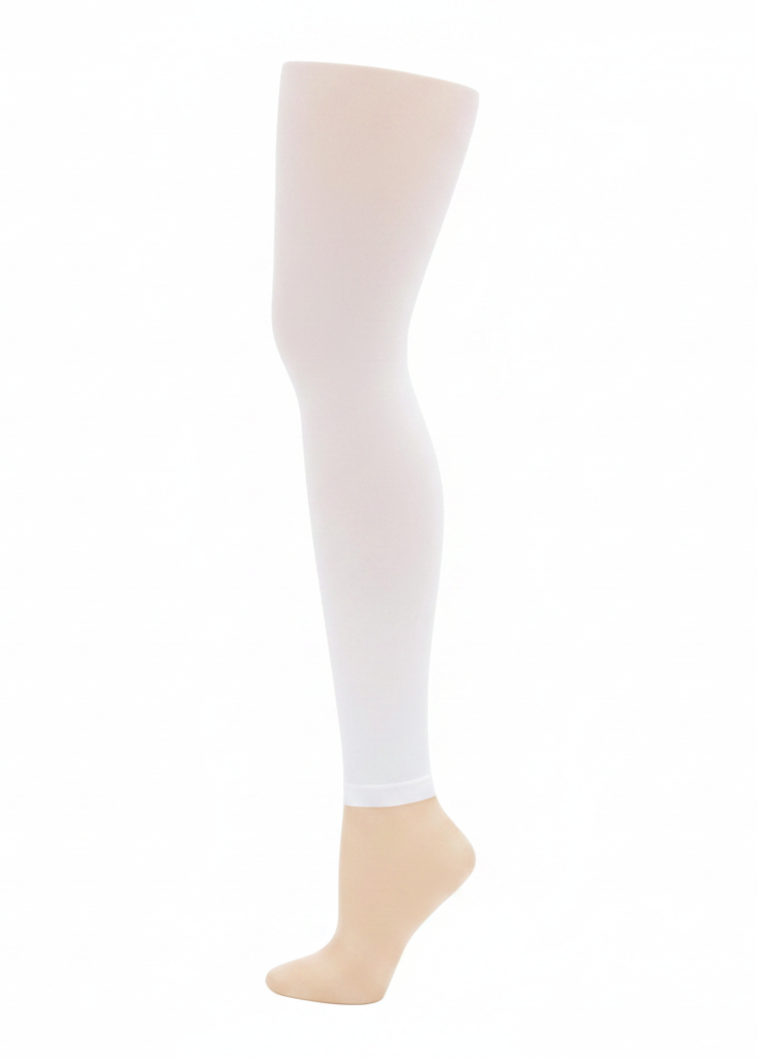 Footless Tight White