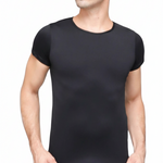 Short Sleeve Snug T-Shirt black