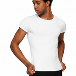 Short Sleeve Snug T-Shirt white
