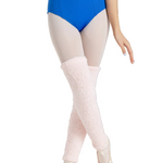18" Solid Legwarmer Pink front view