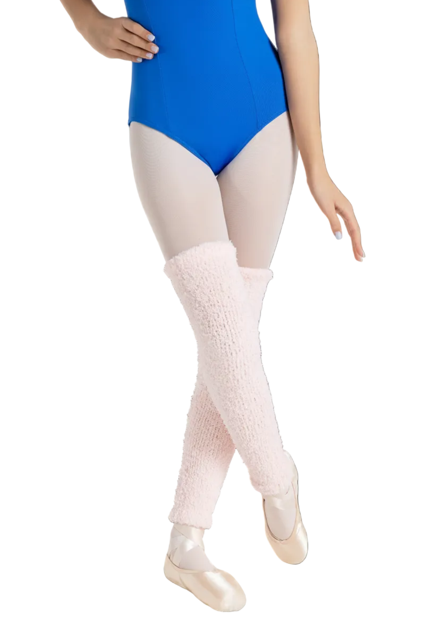 18" Solid Legwarmer Pink front view