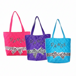 Zebra Ribbon Tote collection view