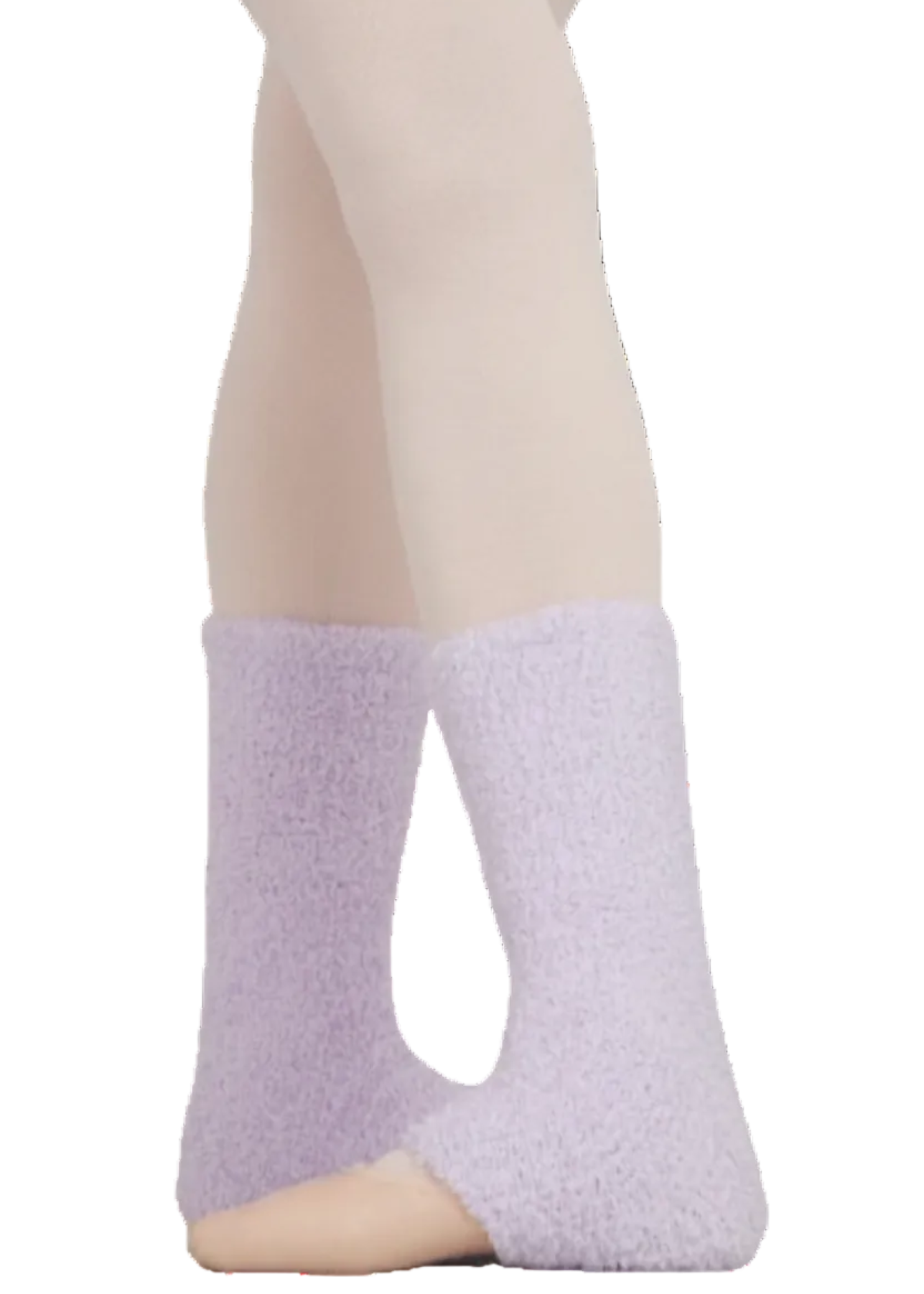 12" Legwarmer Lavender front view