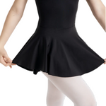 Hem Circle Skirt Black detail view