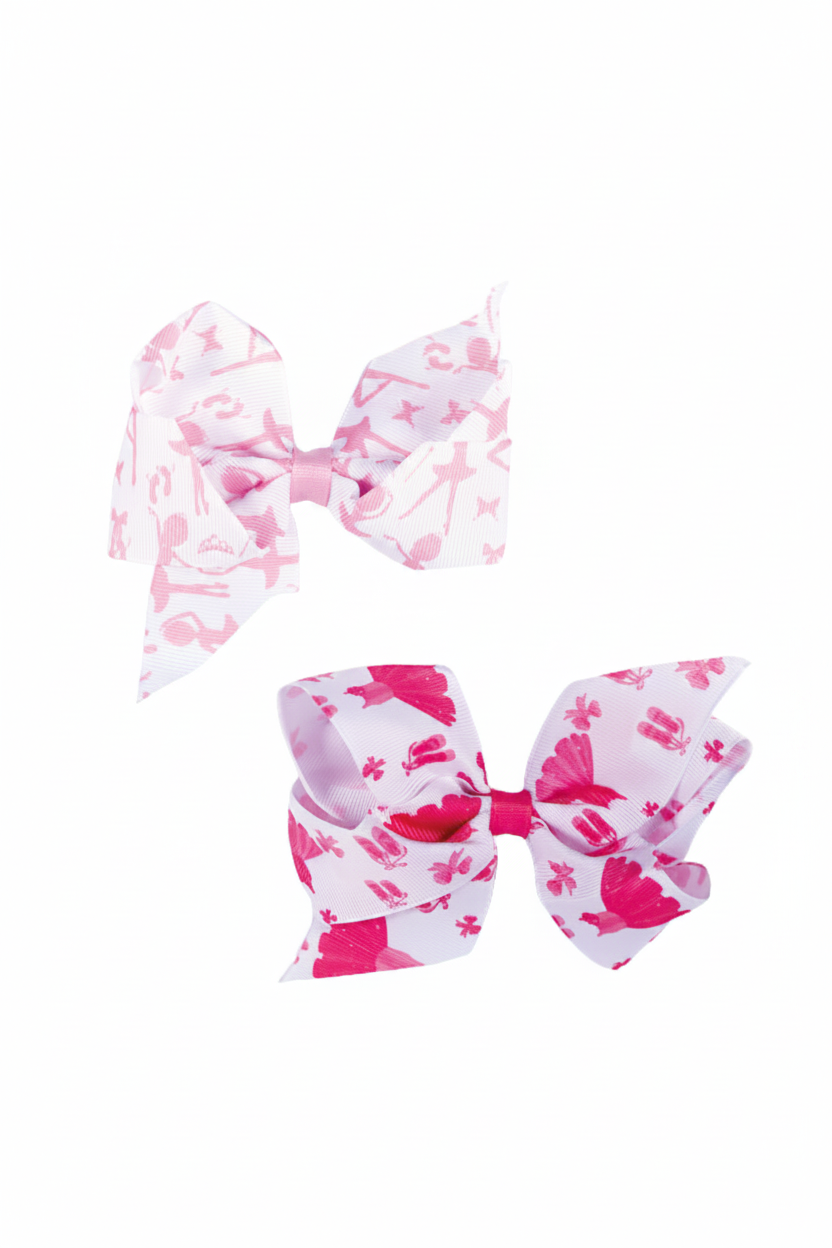 Dance Print Bow