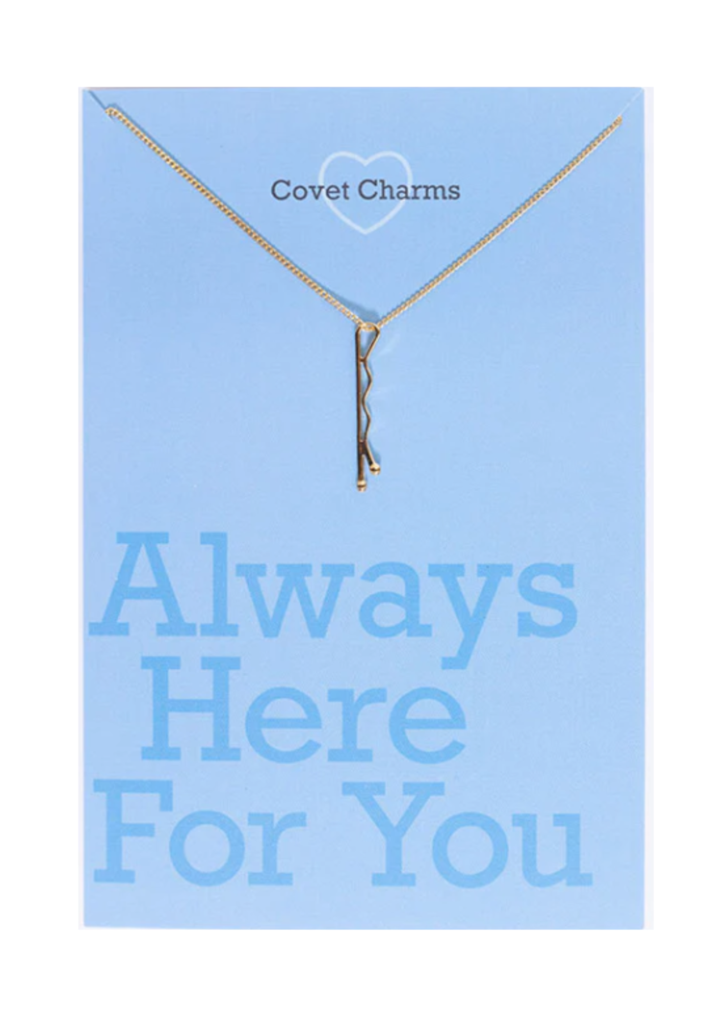 Charm Necklace bobby pin