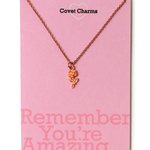 Charm Necklace rose