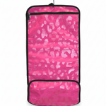 Hanging Accessory Roll pink leopard