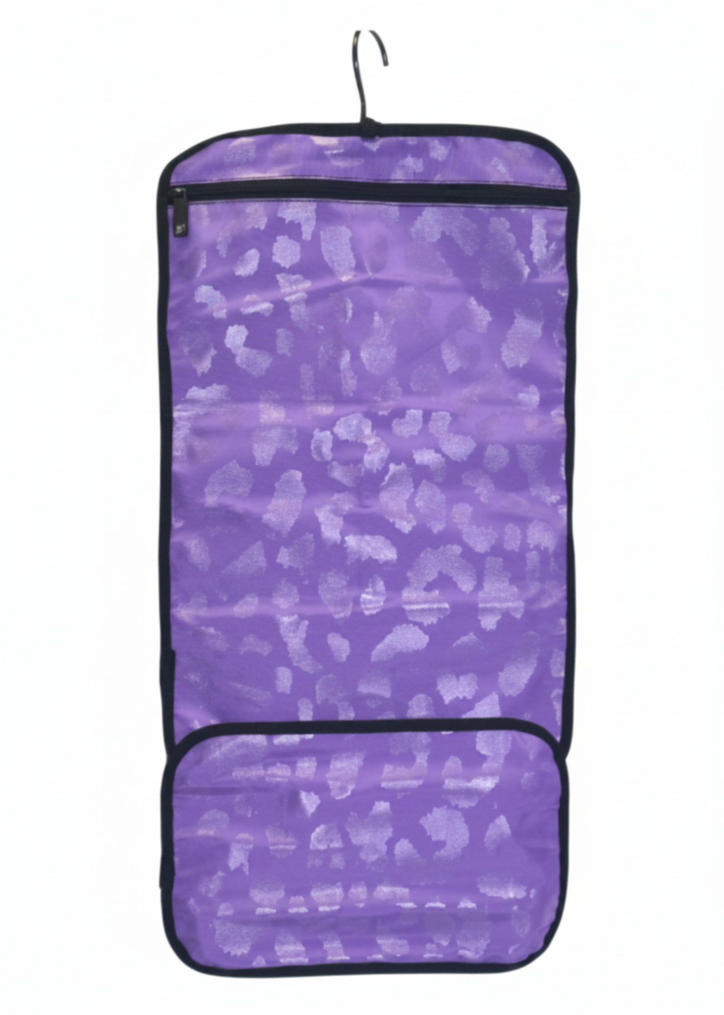 Hanging Accessory Roll purple leopard