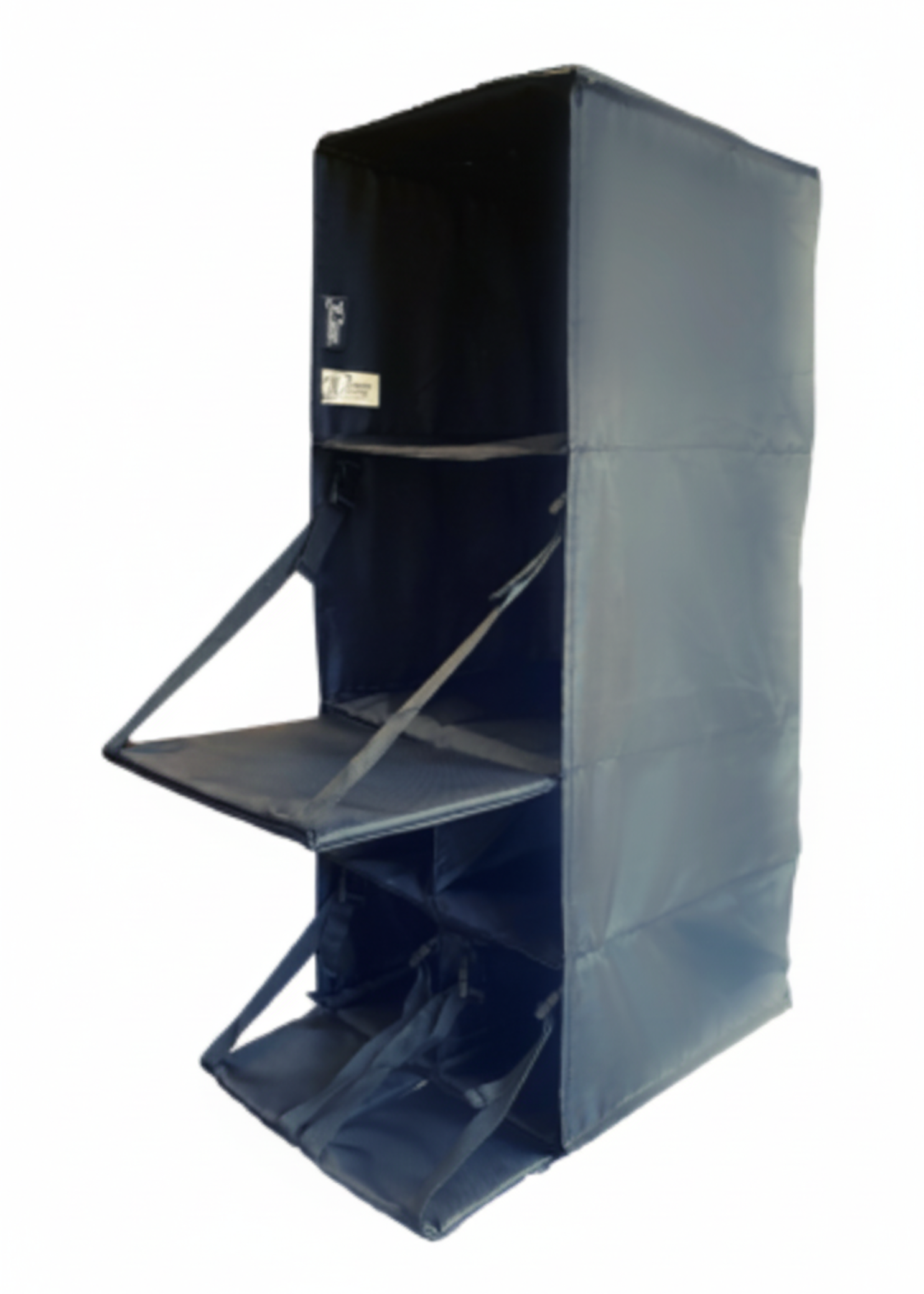6 Pocket Hanging Caddy with Shelves