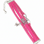 Dance Bracelet hot pink
