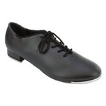 Tory Basic Lace-Up Jazz Tap Black front view