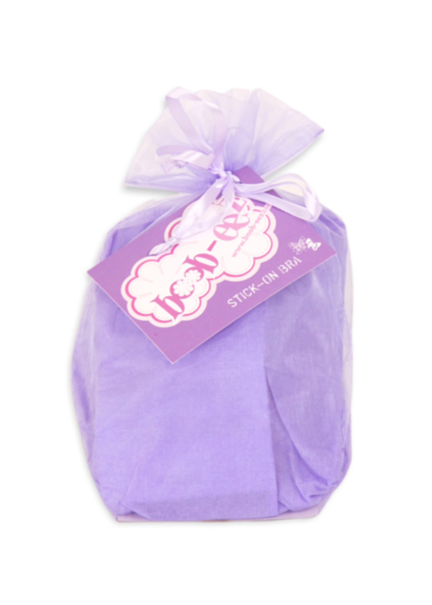 Stick-On Bra packaging
