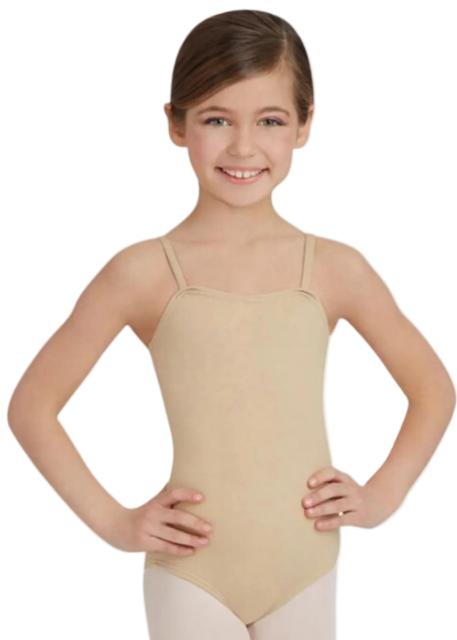 Camisole Leotard Nude front view