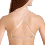 Deep V Plunge Padded Bra back view