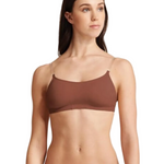 Camisole Bra Mocha front view