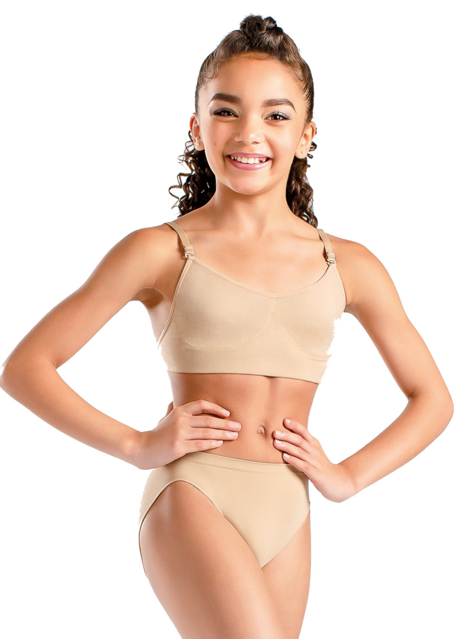 Nina Body Liner Bra Nude front view