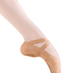 Pro Elastic Canvas Split Sole Ballet Shoe Flesh lifestyle view