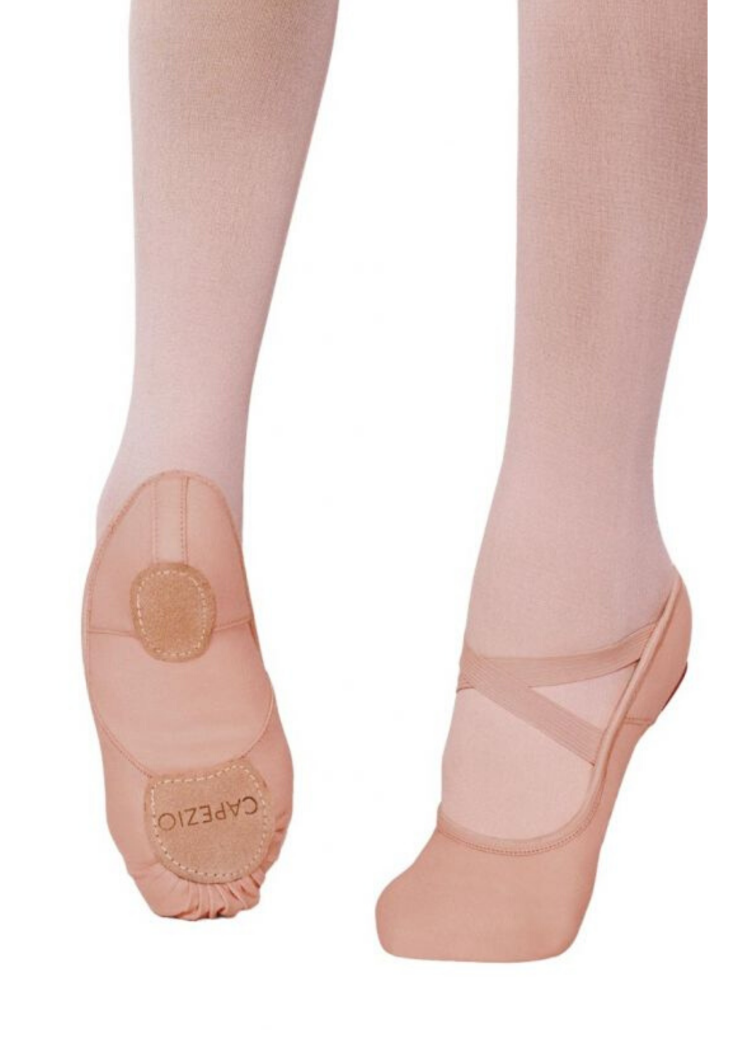 Hanami Canvas Ballet Shoe Nude front view