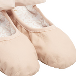 Belle Leather Ballet Shoe detail view