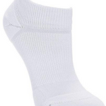 The Amp Shock Sock White side view