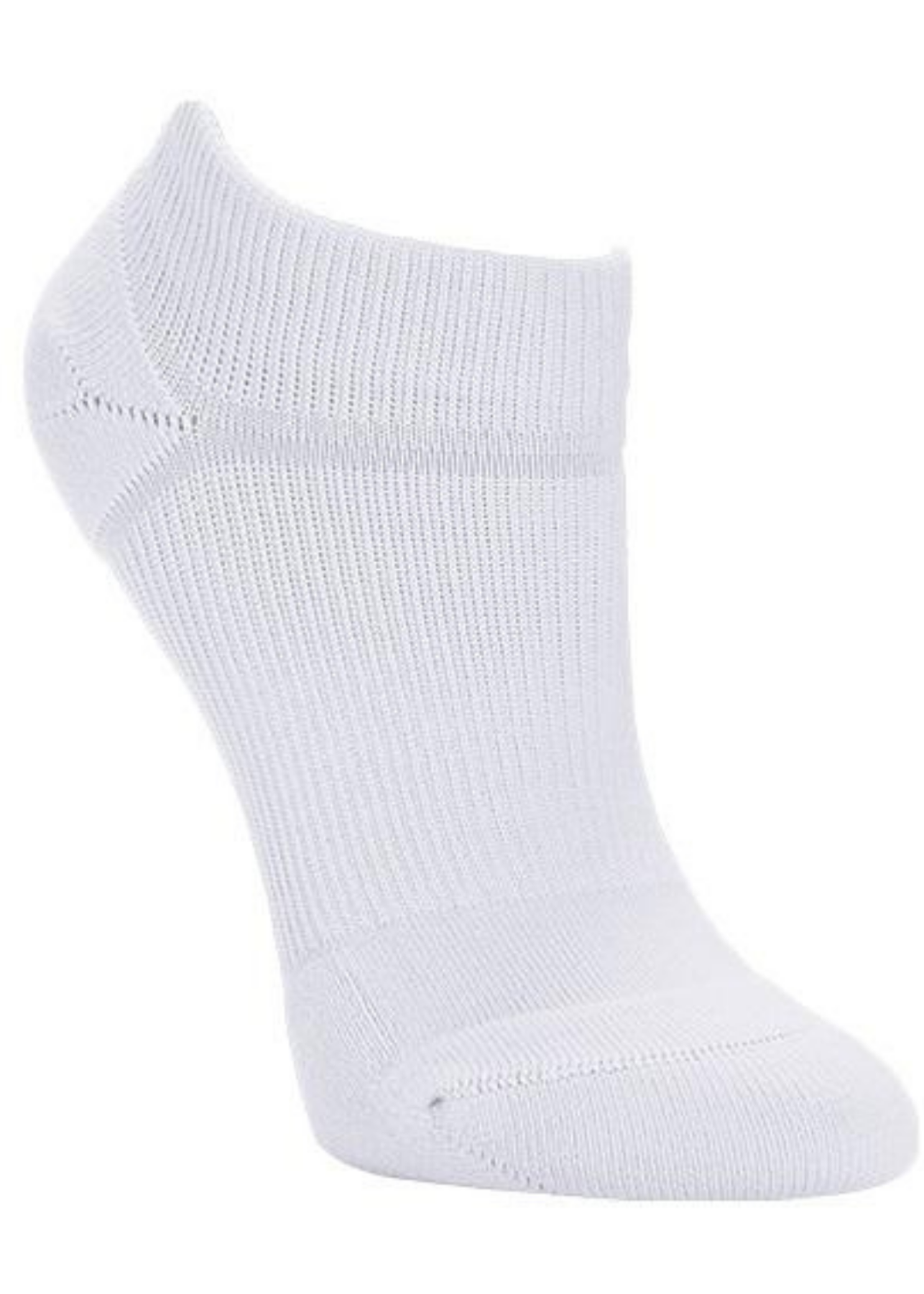 The Amp Shock Sock White side view